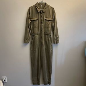 Young Fabulous & Broke Jumpsuit/Coveralls Olive Green Small